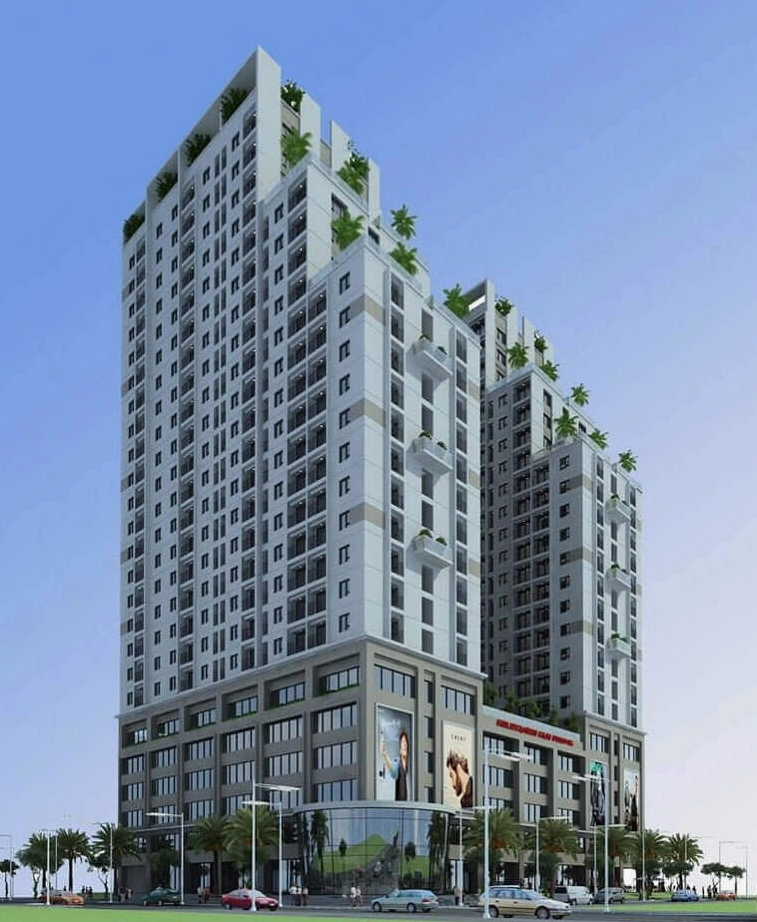 Phối cảnh dự án Geleximco Giải Phóng