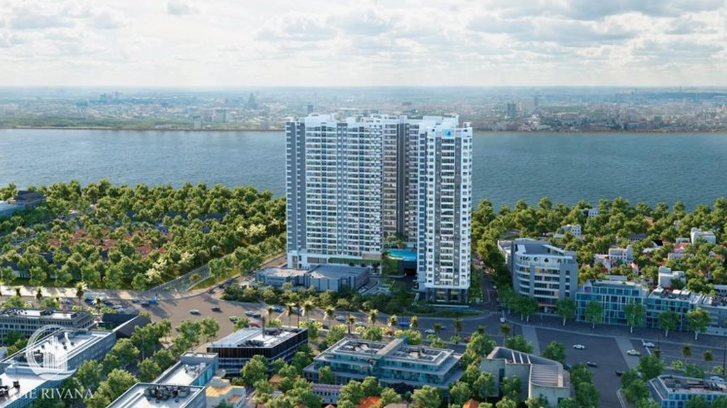 Phối cảnh tổng thể chung cư Rivana