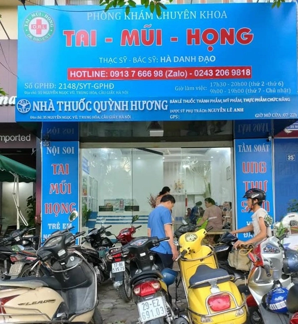 Phòng khám Tai Mũi Họng tại Cầu Giấy