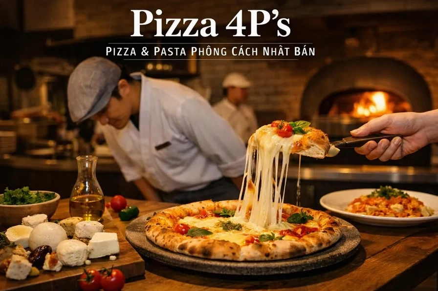 Pizza 4P's giới thiệu thương hiệu