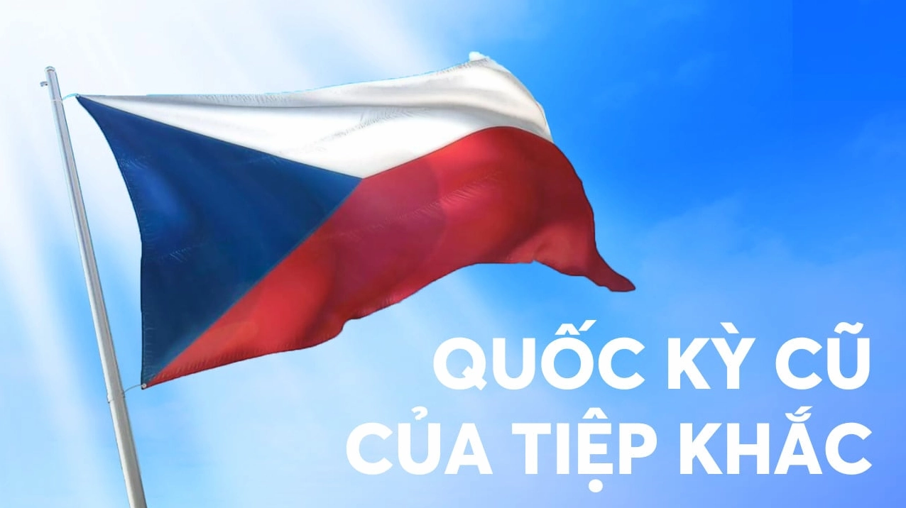 Quốc kỳ của Tiệp Khắc xưa