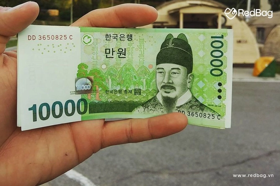 Quy đổi 10000 won sang tiền việt