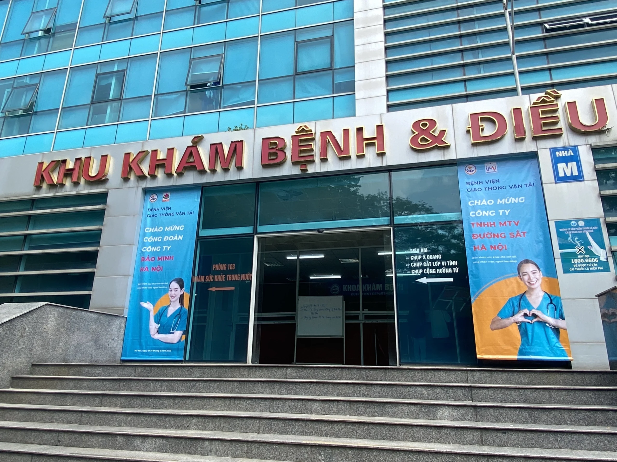 Quy trình khám chữa bệnh tại Bệnh viện Giao thông Vận tải Hà Nội