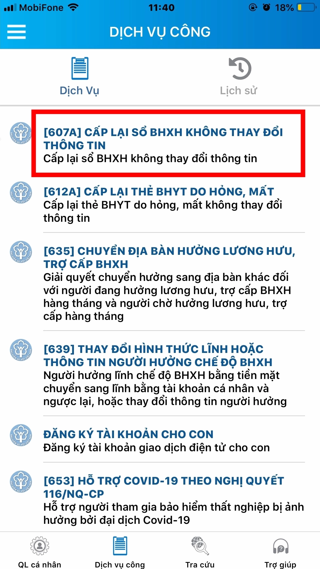 Quy trình xin cấp lại sổ BHXH