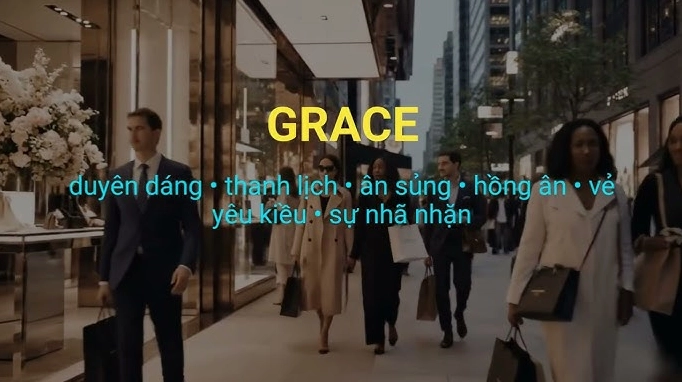 Robot Grace tương tác với con người