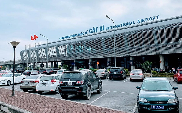 Sân bay Cát Bi nhìn từ trên cao