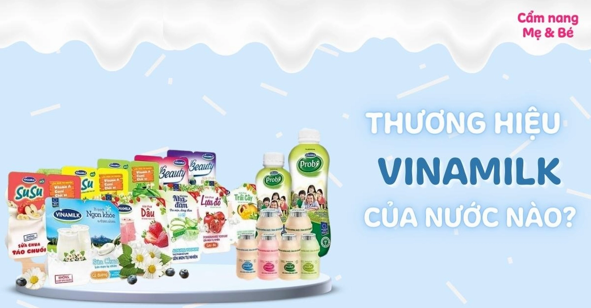 Sản phẩm đa dạng của Vinamilk