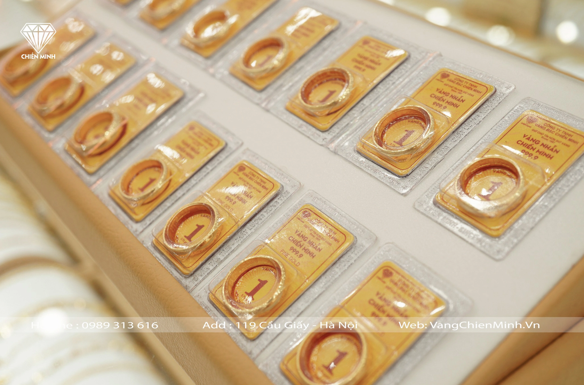 Sản phẩm vàng miếng Vàng Chiến Minh