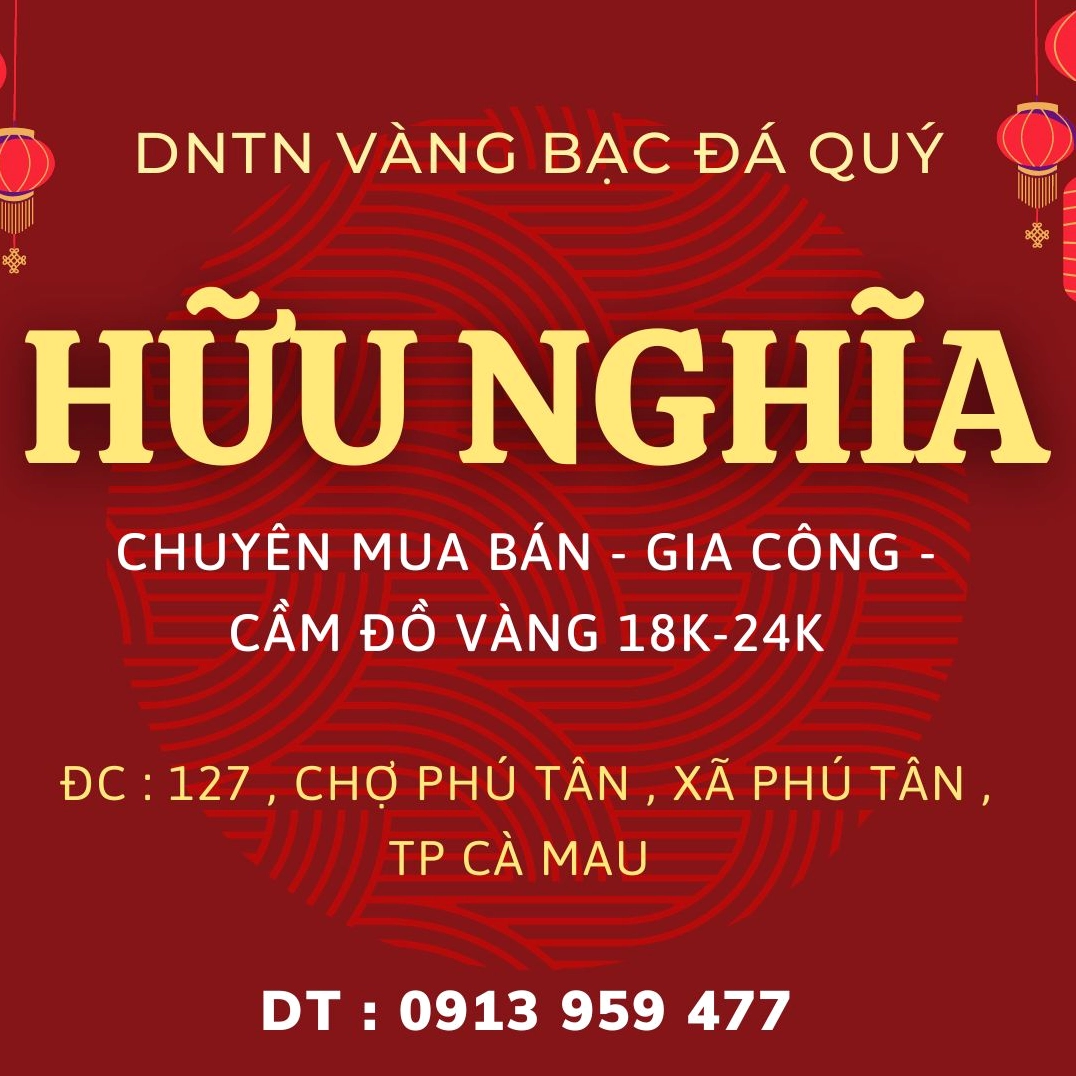 Showcase sản phẩm kim hoàn Cà Mau