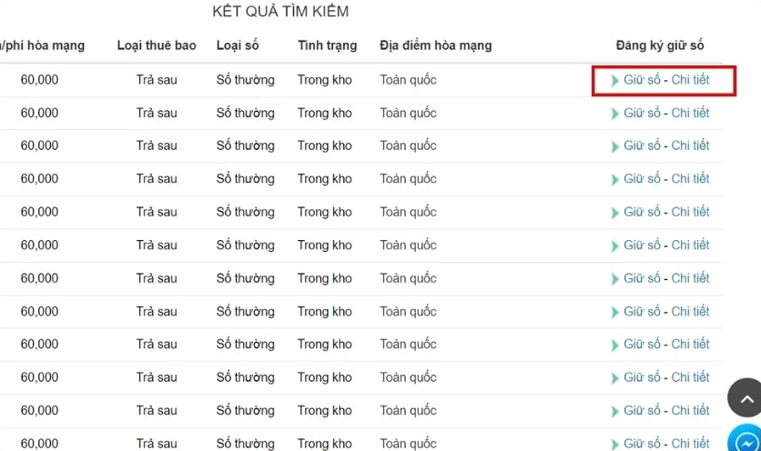SIM đầu số 070 hợp phong thủy