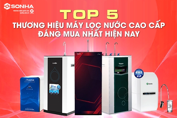 So sánh các công nghệ lọc nước phổ biến