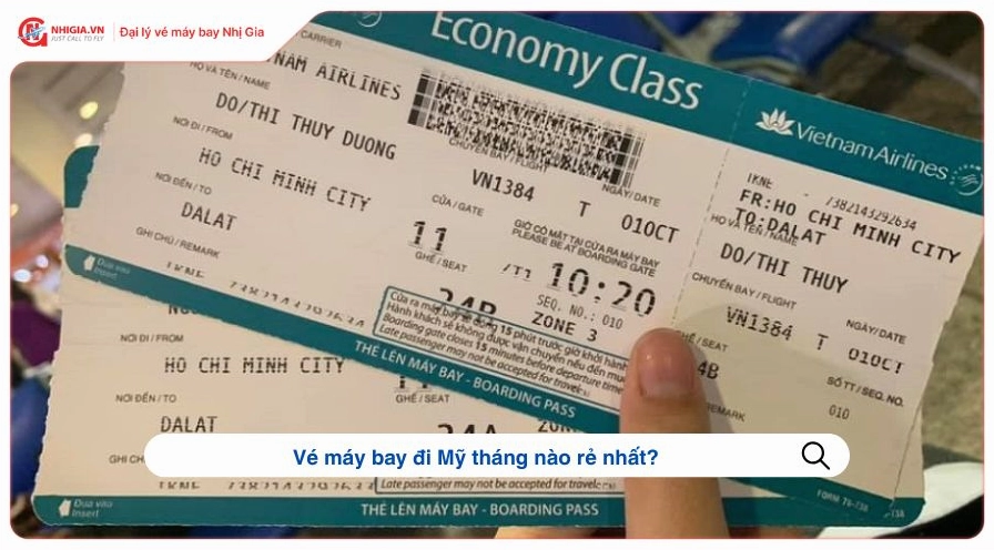 So sánh giá vé máy bay đi Mỹ