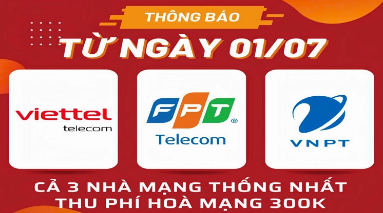 So sánh phí hòa mạng các nhà mạng