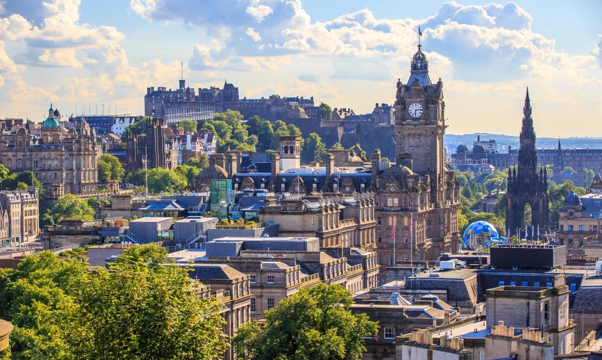 Thủ đô Edinburgh của Scotland