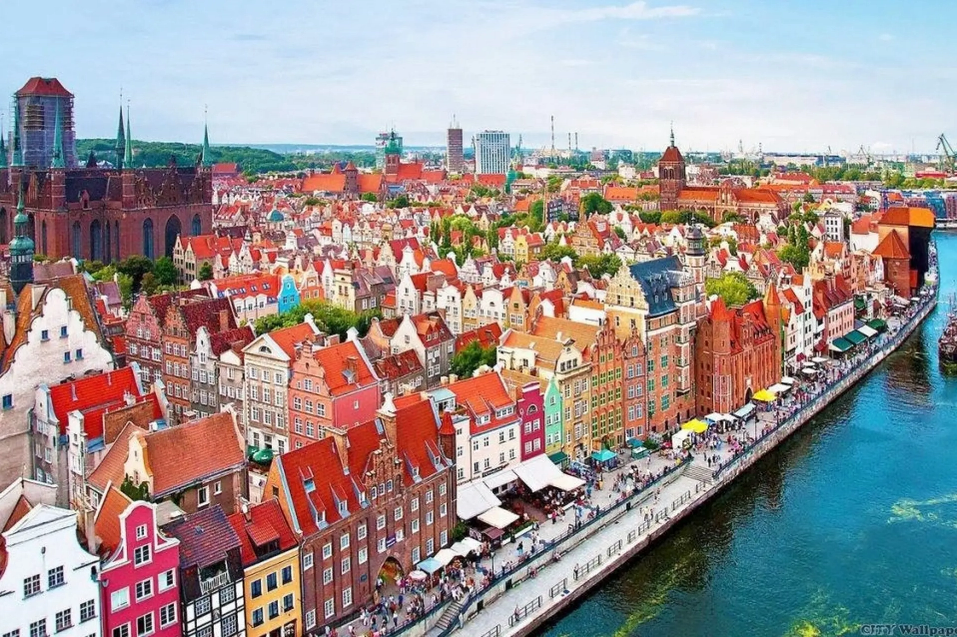 Thủ đô Warsaw, Ba Lan về đêm