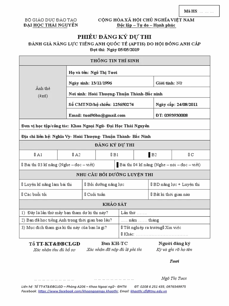 Thư viện tài liệu ôn thi Aptis