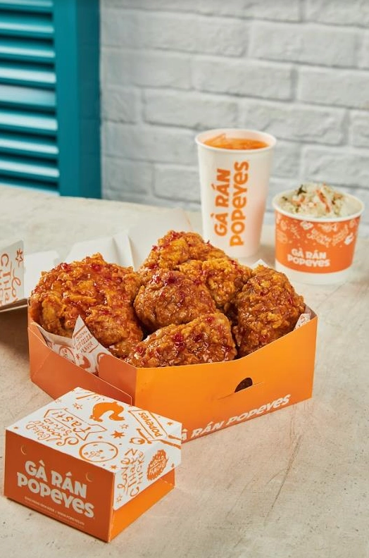 Thực đơn Popeyes