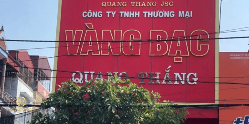 Tiệm vàng Quang Thắng tại Giao Thủy