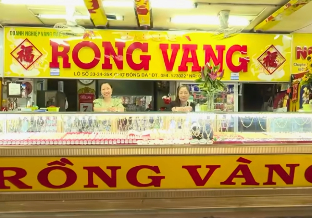 Tiệm vàng Rồng Vàng Huế