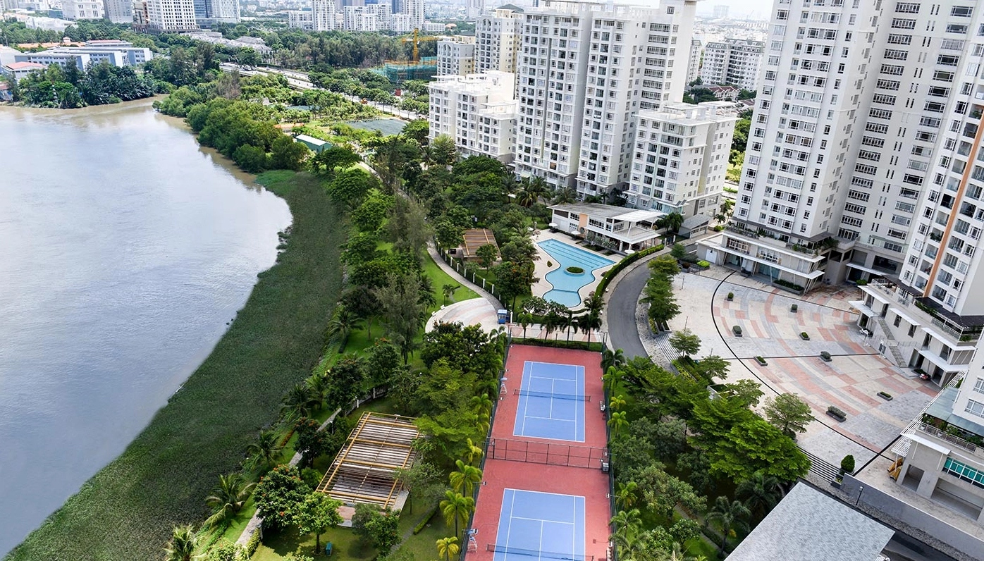 Tiện ích đa dạng tại Riverside Residence