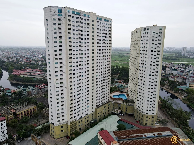 Tiện ích hồ bơi tại chung cư Sông Nhuệ