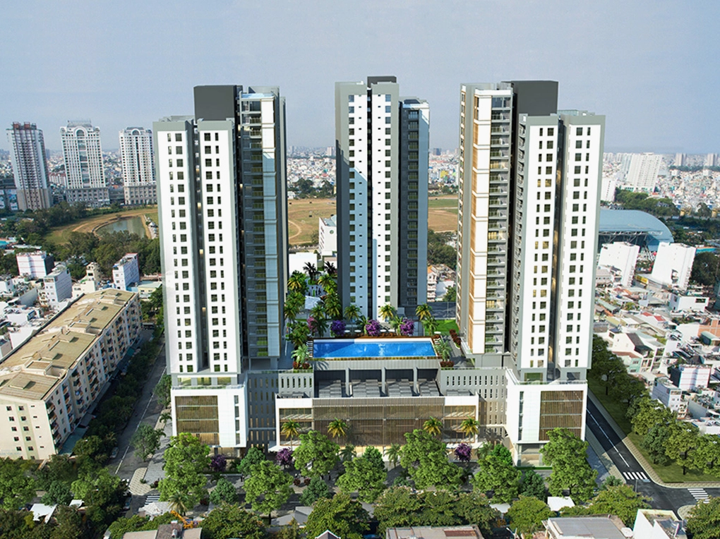 Tiện ích hồ bơi tại Xi Grand Court