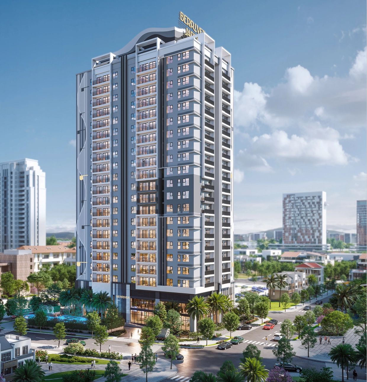 Tiện ích tại Berriver Long Biên