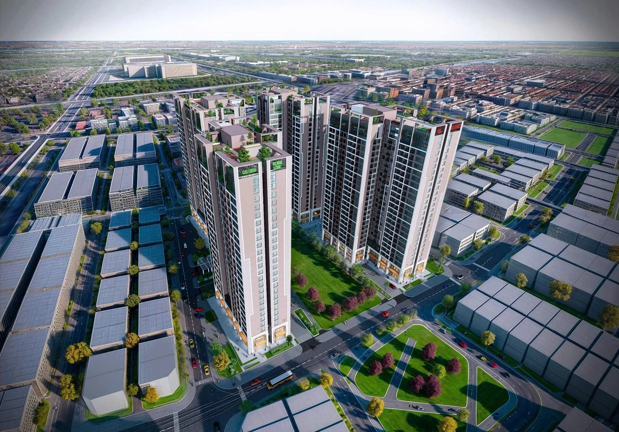 Tiến độ xây dựng An Bình Homeland Geleximco