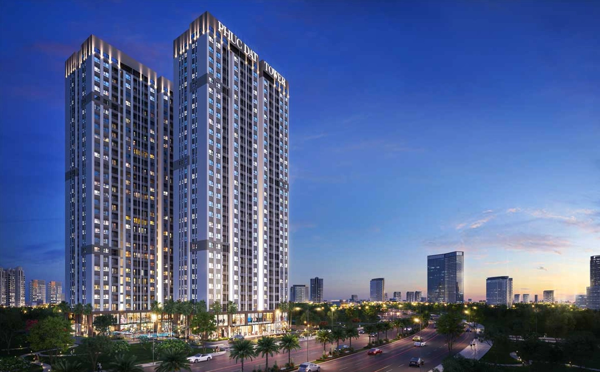 Tiến độ xây dựng chung cư Phúc Đạt Tower tại Quốc lộ 1K