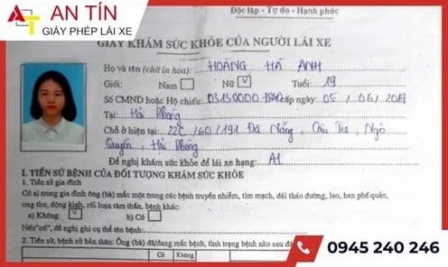Tiêu chuẩn sức khỏe lái xe A1