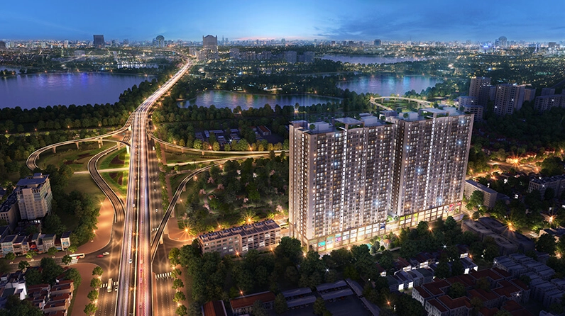 Toàn cảnh dự án Phương Đông Green Park