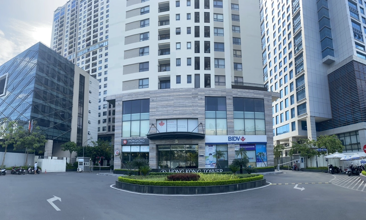 Toàn cảnh HongKong Tower từ xa