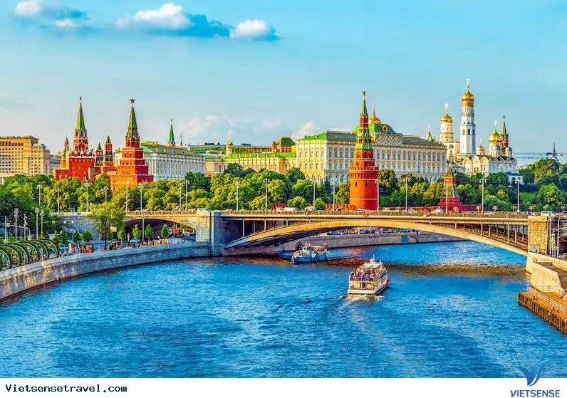 Toàn cảnh Moscow nhìn từ trên cao