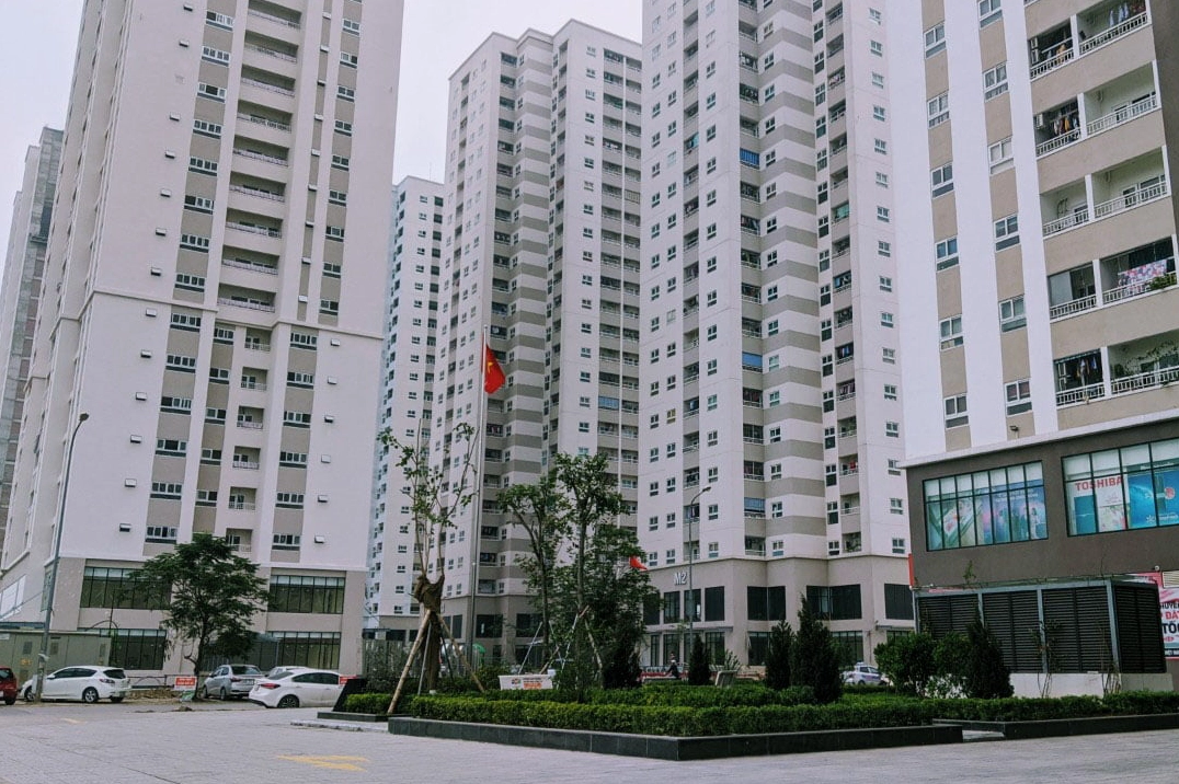 Tổng quan dự án Mipec Kiến Hưng nhìn từ xa