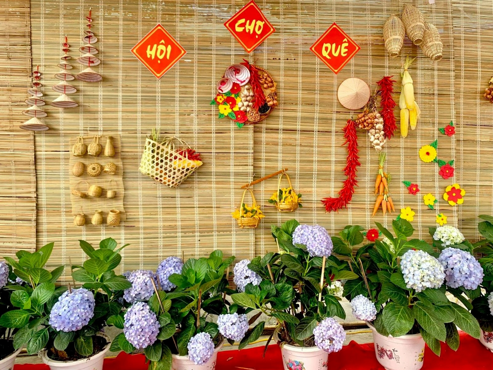 Trang trí gian hàng hội chợ độc đáo