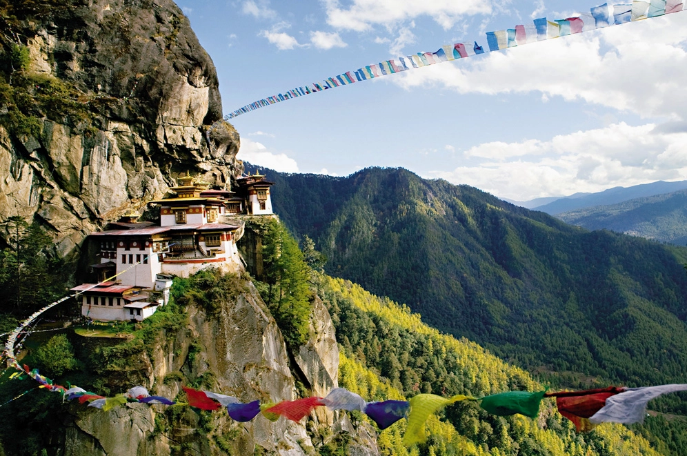 Tu viện Paro Taktsang trên vách núi