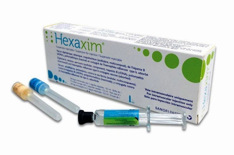 Vắc xin Hexaxim được tiêm cho trẻ