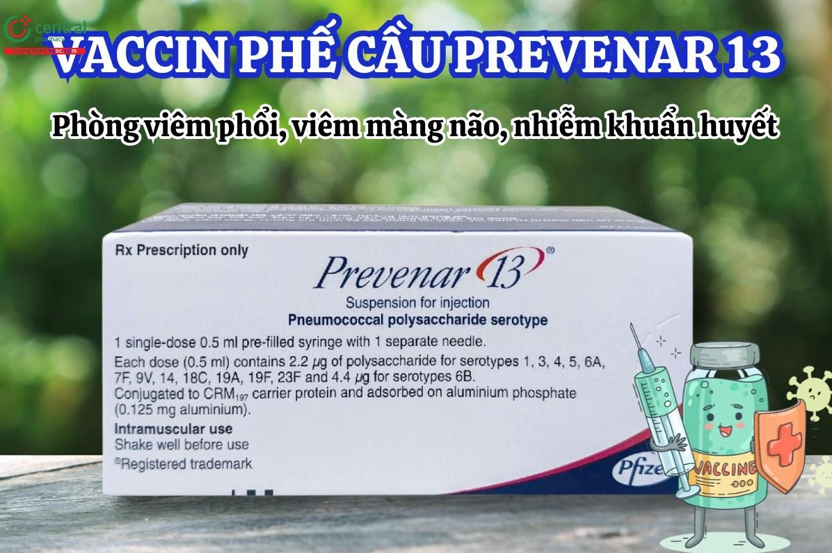 Vắc xin Prevenar 13 dạng tiêm