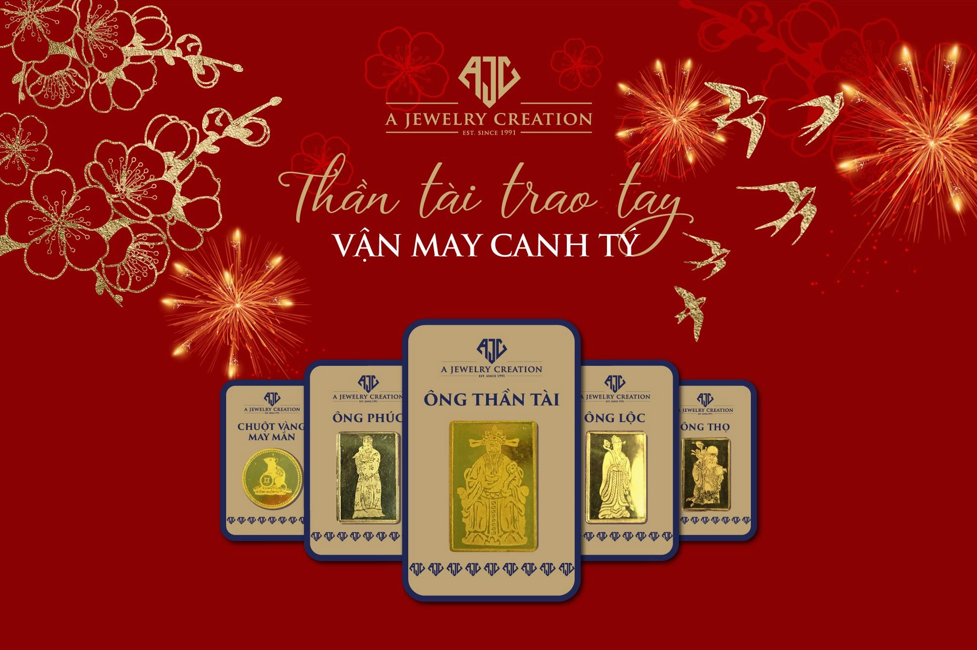 Vàng tài lộc AJC