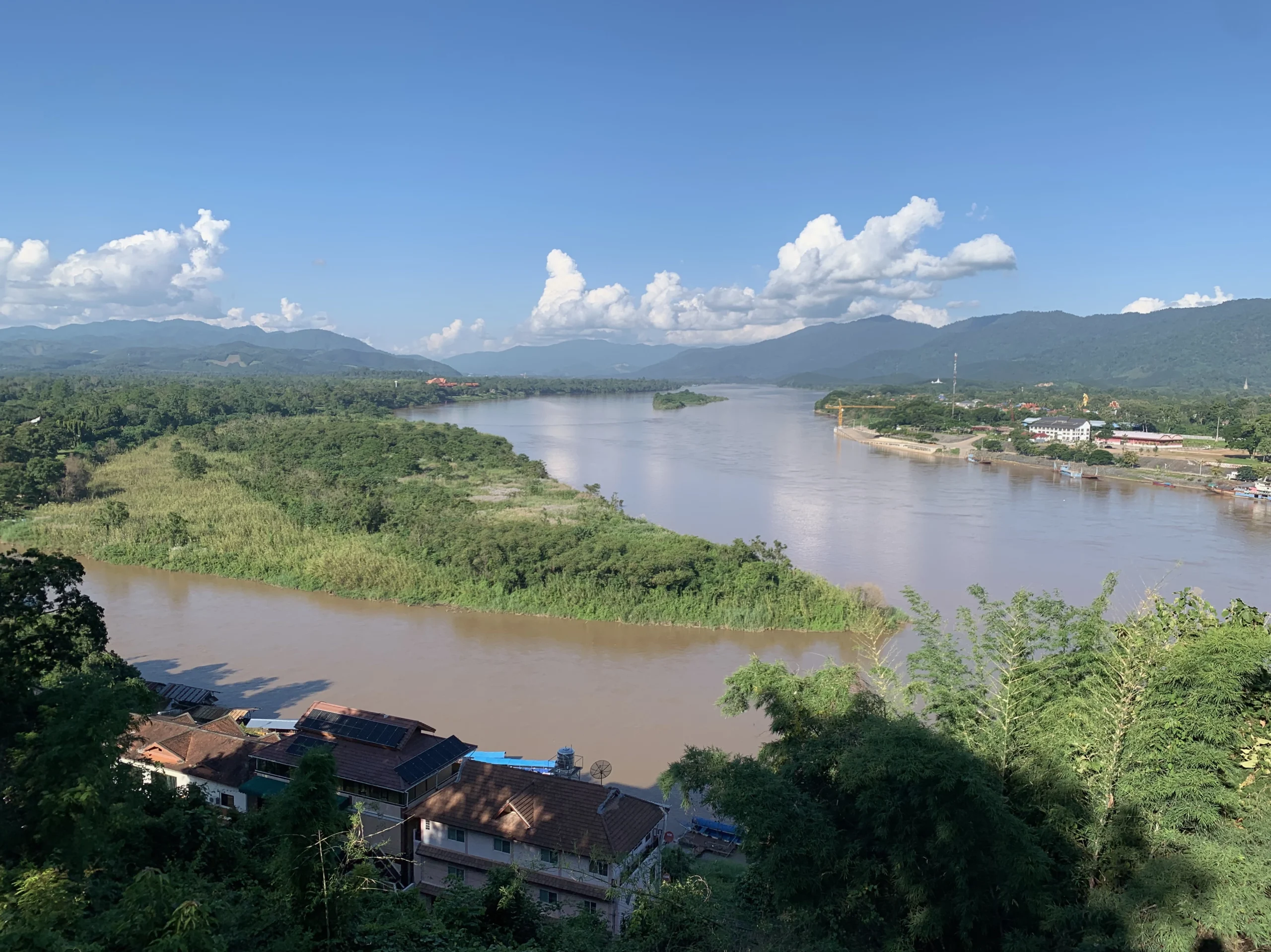 Vẻ đẹp sông Mekong tại khu vực Tam Giác Vàng