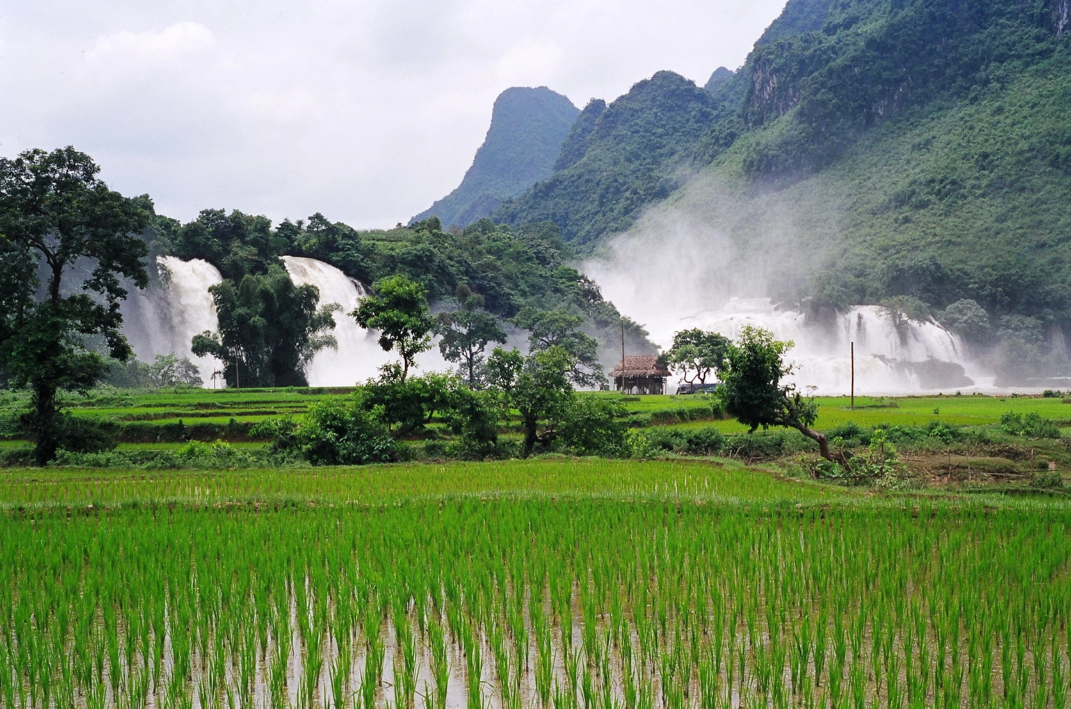 Vẻ đẹp thơ mộng của Thác Bản Giốc