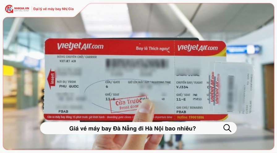 Vé máy bay Đà Nẵng Hà Nội
