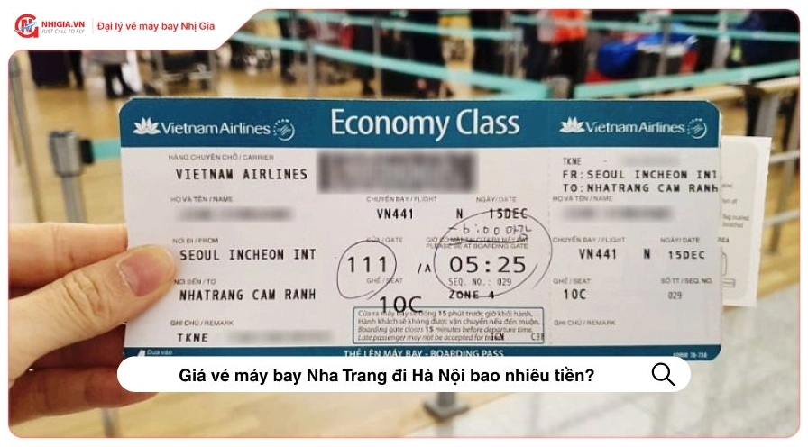 Vé máy bay Hà Nội Nha Trang giá rẻ 2026