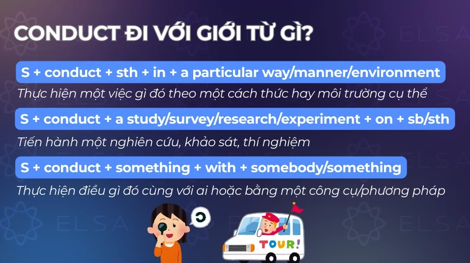 Ví dụ về conduct dẫn điện