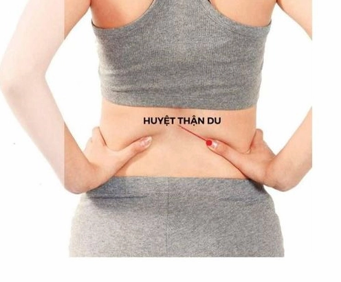 Vị trí huyệt Thận Du trên cơ thể