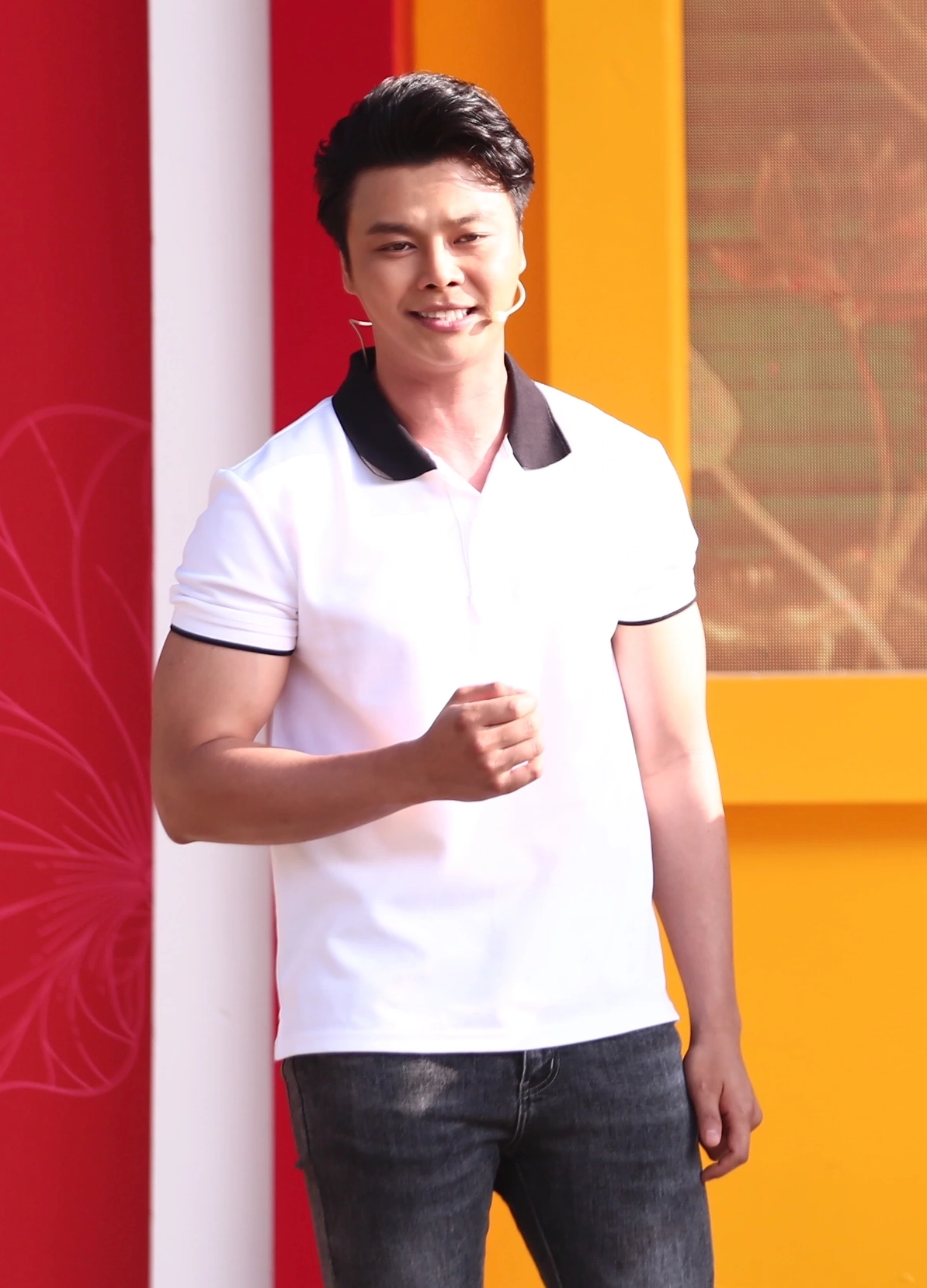 Võ Minh Lâm trong một trận đấu quan trọng