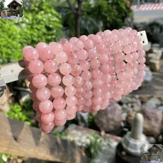 Vòng đeo tay 19 hạt màu đỏ