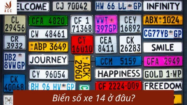 Xe gắn biển số 14