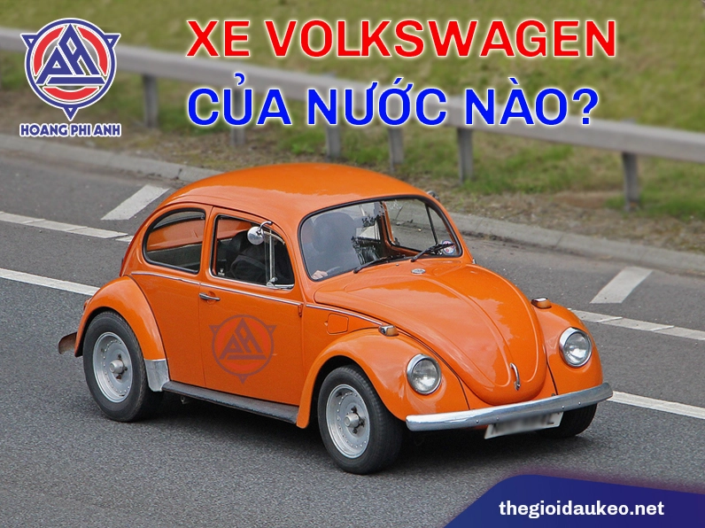 Xe Volkswagen trên đường phố