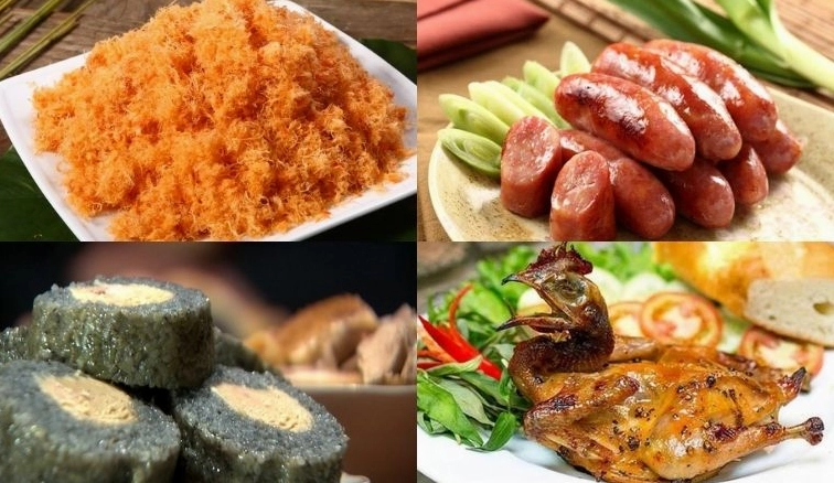 Xôi ngũ sắc Yên Bái